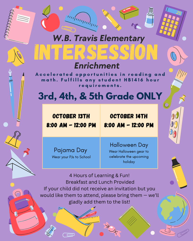 Intersession Enrichment Flyer