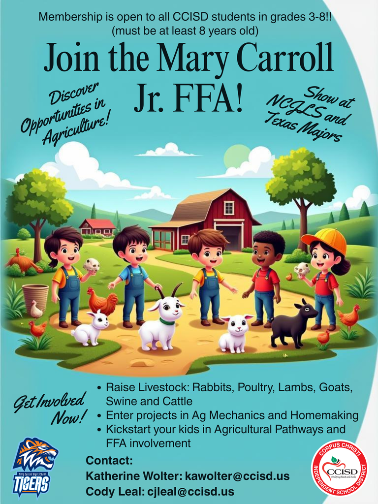 Carroll HS Jr. FFA Flyer