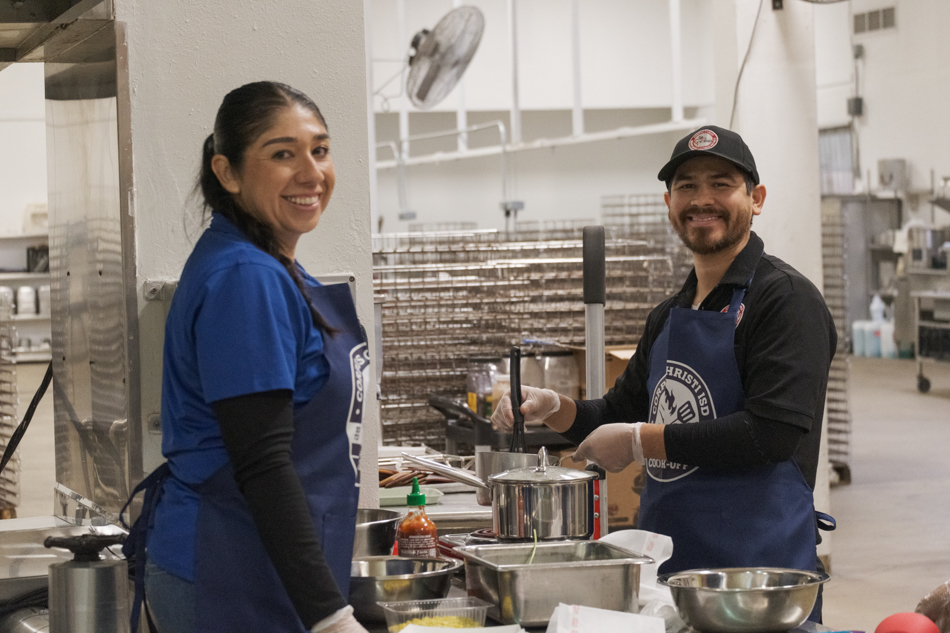 CCISD's culinary competition.