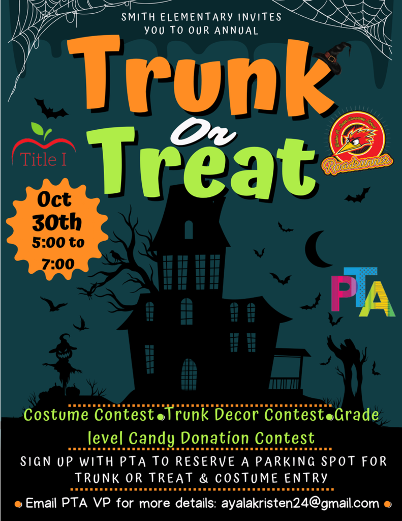 25-26 Trunk or Treat