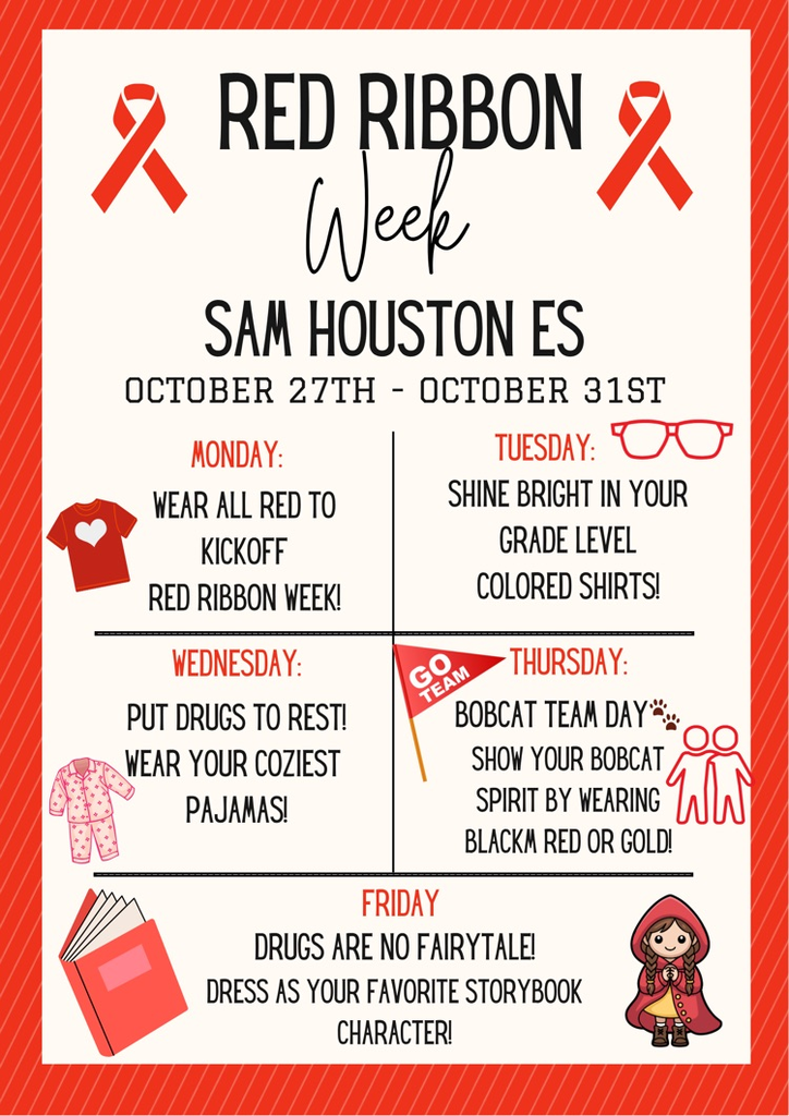 Red Ribbon Week!!