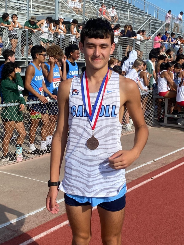 image of Matthew at cross country meet