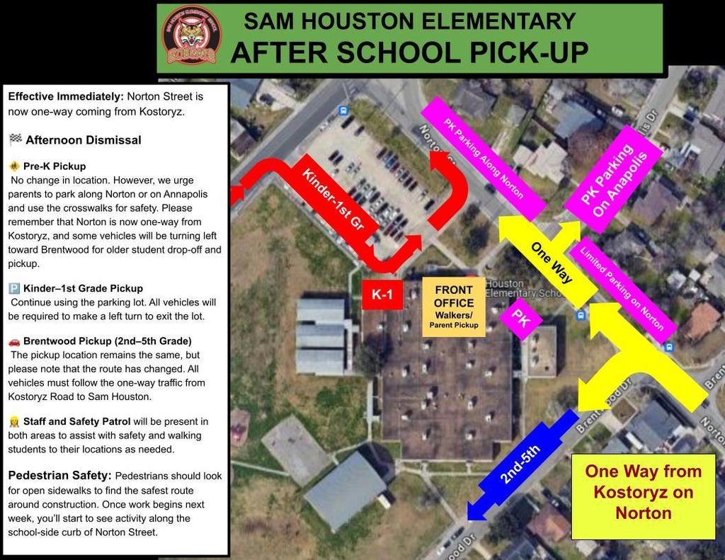 Dismissal-After School Pick Up