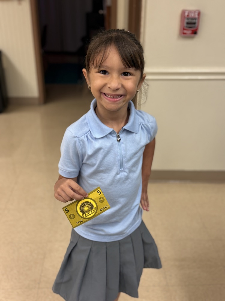 Our Monday "Be there for the bell" winners. These students were in their seats and ready to start the day off right. Please help us congratulate them on their $5 Eagle Bucks to use at the Moore store. 