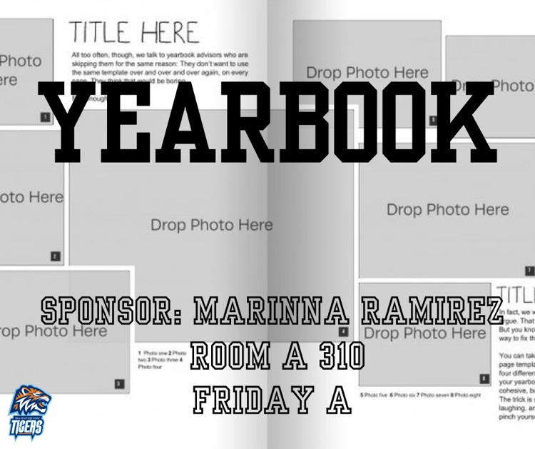Alt Text: Yearbook staff choosing photos and organizing spreads on laptops.
