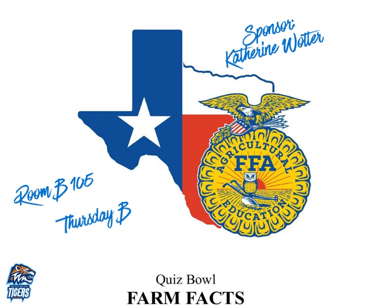 Alt Text: Texas FFA logo with red, white, and blue state outline.