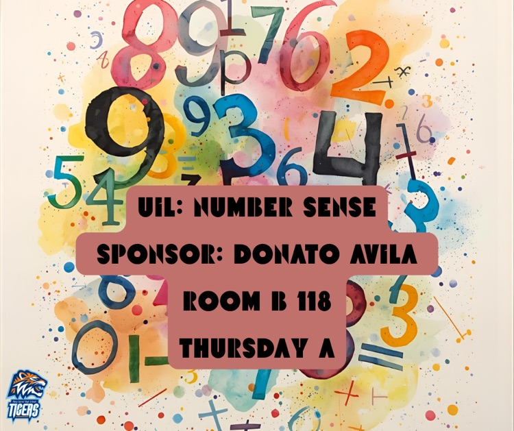 Alt Text: Blue calculators surrounded by candy, lightning, and pumpkin lights.