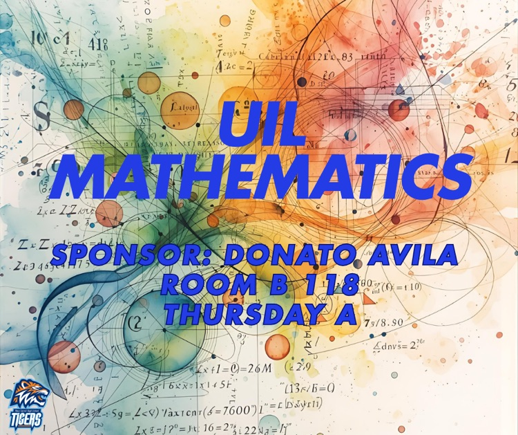 Alt Text: Blue calculators surrounded by candy, lightning, and pumpkin lights.