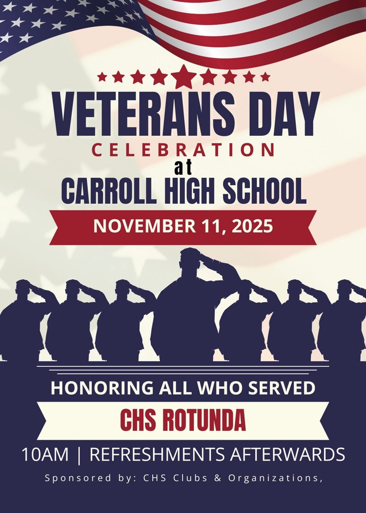 flier of the event details  