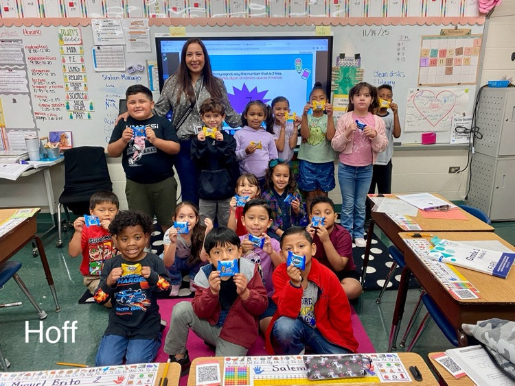 smart cookies classes with the best attendance for the second grading period