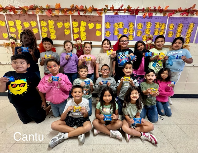 smart cookies classes with the best attendance for the second grading period