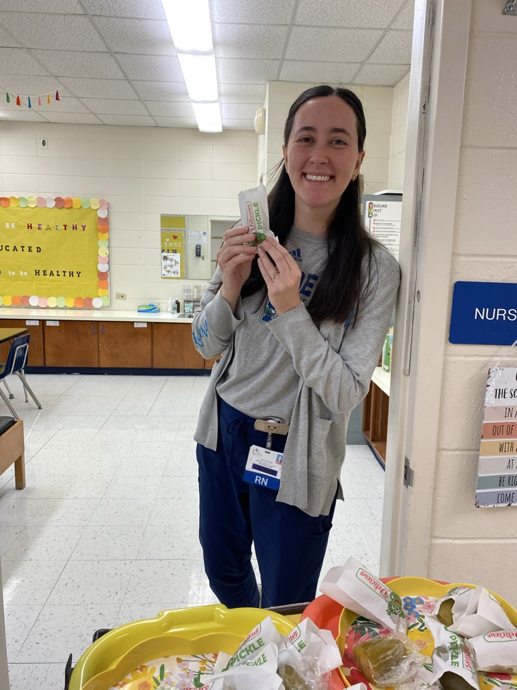 🥒 Happy National Pickle Day! 💚 We celebrated today with a little crunch! A huge thank you to our awesome Eaglettes for providing the yummy pickles for our staff to enjoy! They were the perfect briny treat! 😋 Hope everyone had a dill-lightful day!
