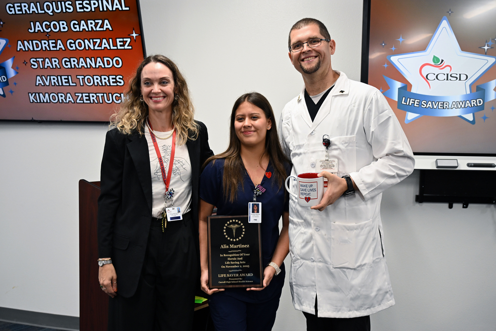 Carrol Life Saver Award