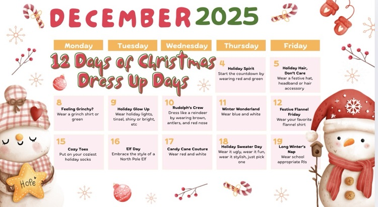 12 days of Christmas 