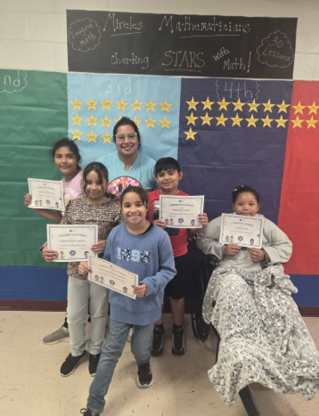 3rd Graders from Mrs. Rodruiguez with 30 or more Imagine Math Lessons