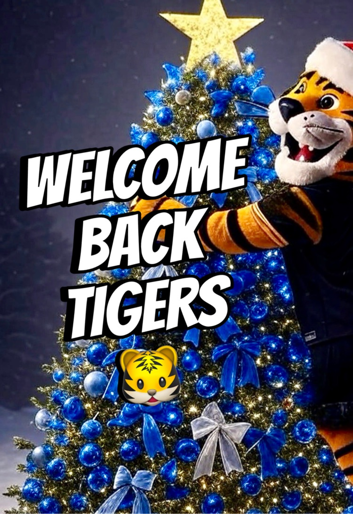 image of Tiger welcoming back students