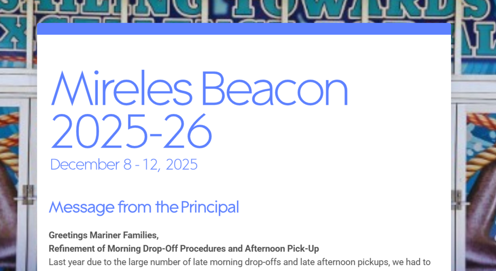 Mireles Beacon Dec 8 - 12,  2025