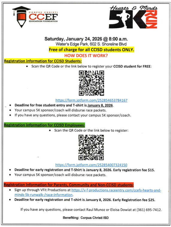 CCEF Hearts & Minds 5K