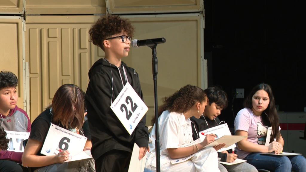 First Spannish Spelling Bee in CCISD