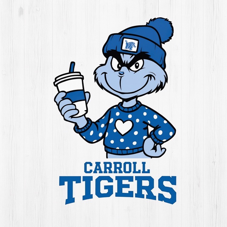 image of a blue grinch 