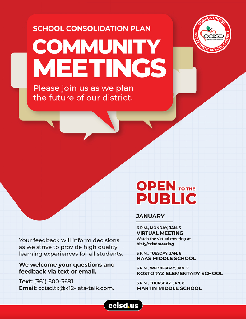 School Community Meetings