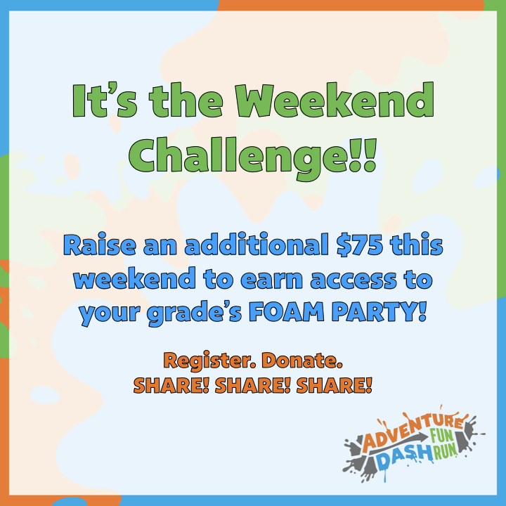 Adventure Dash Weekend Challenge