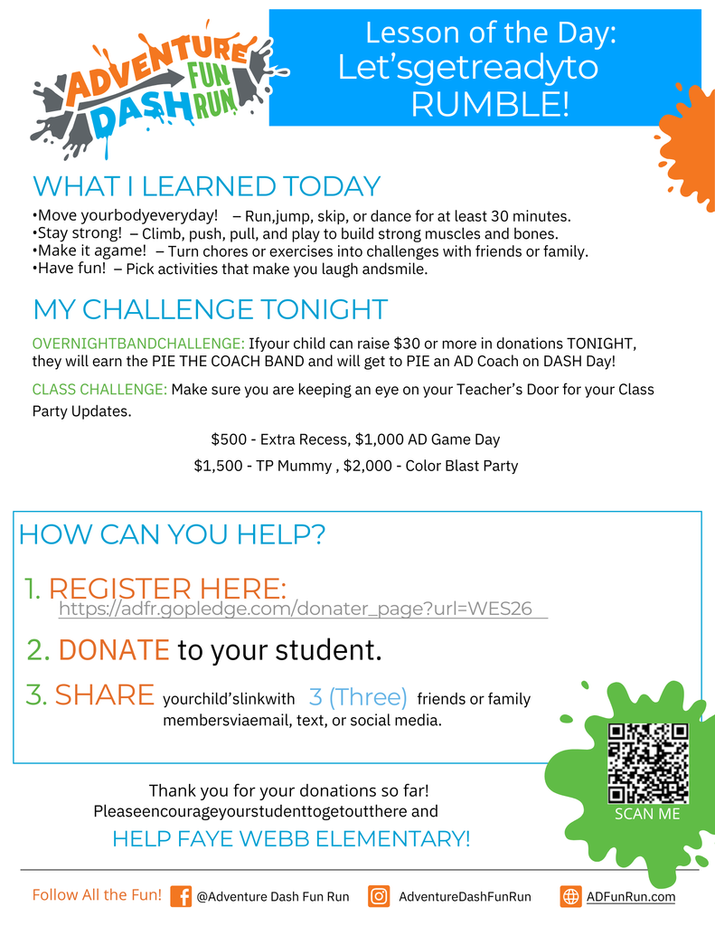 Adventure Dash Challenge