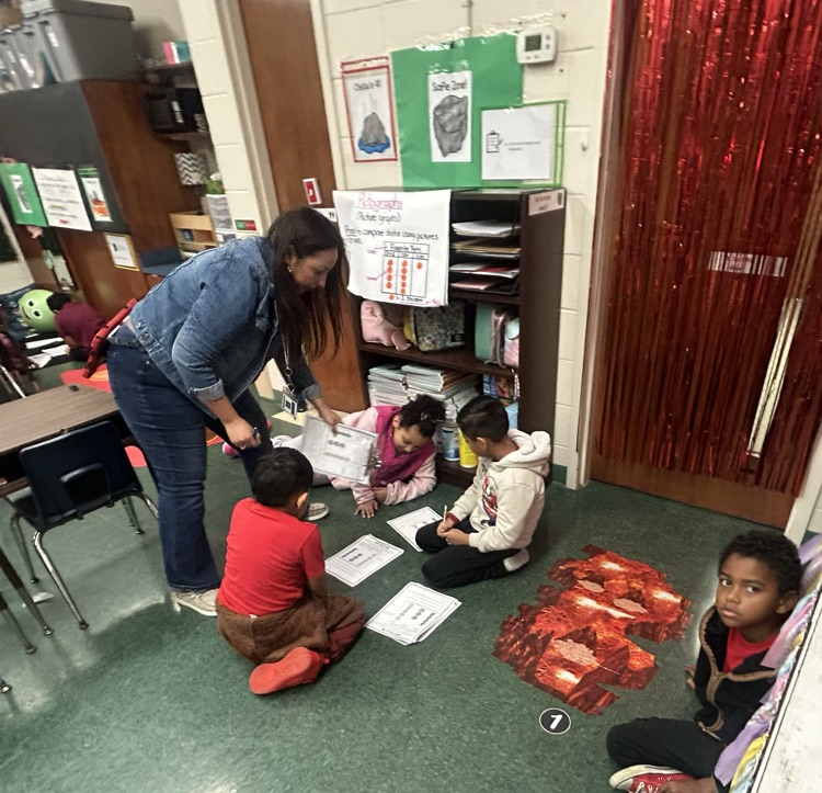 Ms. Hoff’s 1st-grade class turned their Math End of Module 3 review into a high-stakes adventure! 🌋 They played "The Floor is Lava" to practice their skills—talk about an interactive and fun learning experience! Great job, mathematicians!