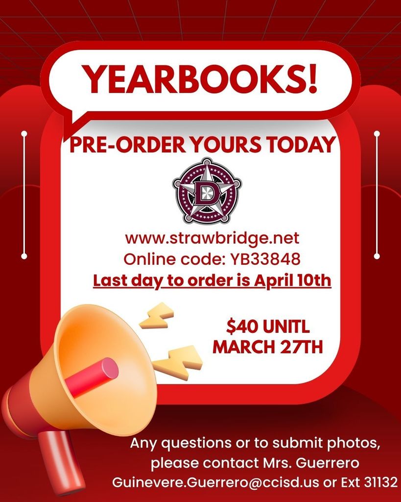 Order Your Yearbooks!