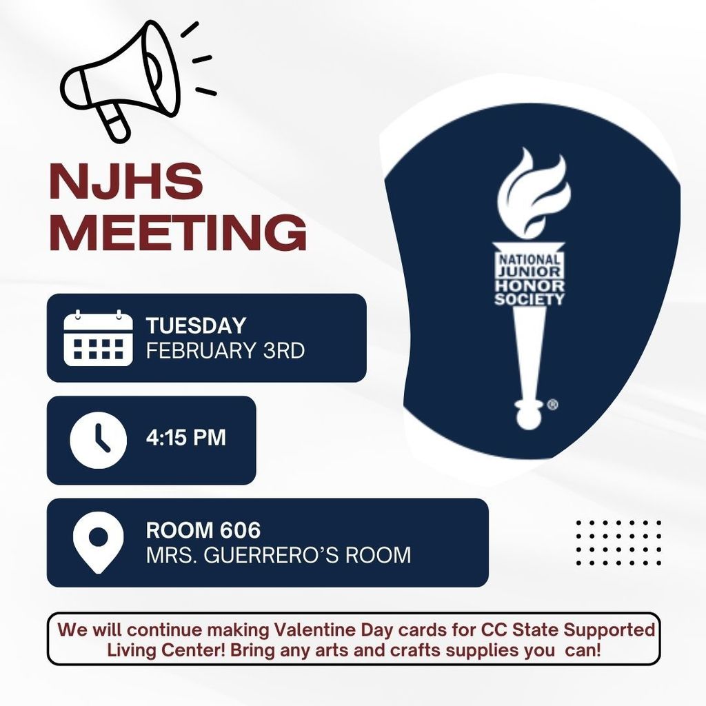NJHS Meeting