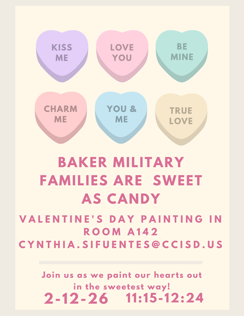 Military Valentine Painting Party 