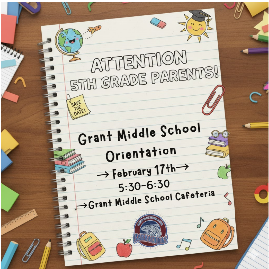 Grant Middle School Orientation