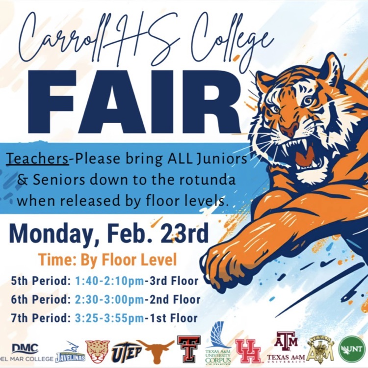 college fair flyer 