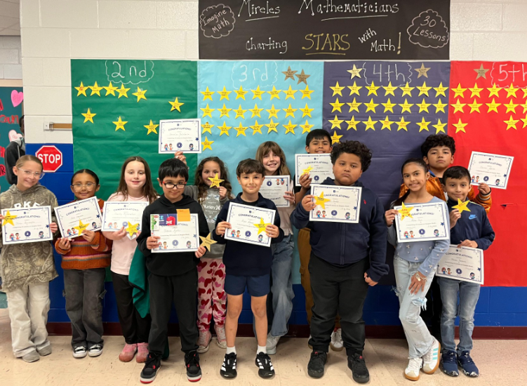 3rd Graders Recognized for their Imagine Math Lessons