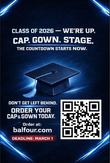 Balfour Cap & Gown Order Form Information