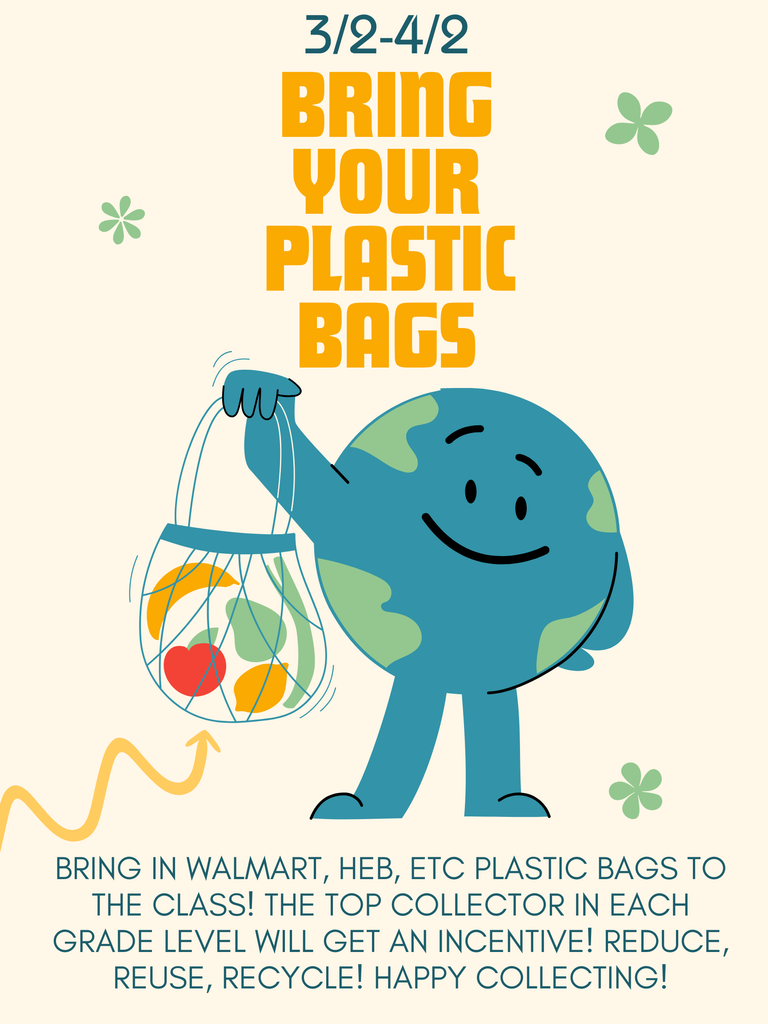 Plastic Bag Challenge Recycling Flyer 