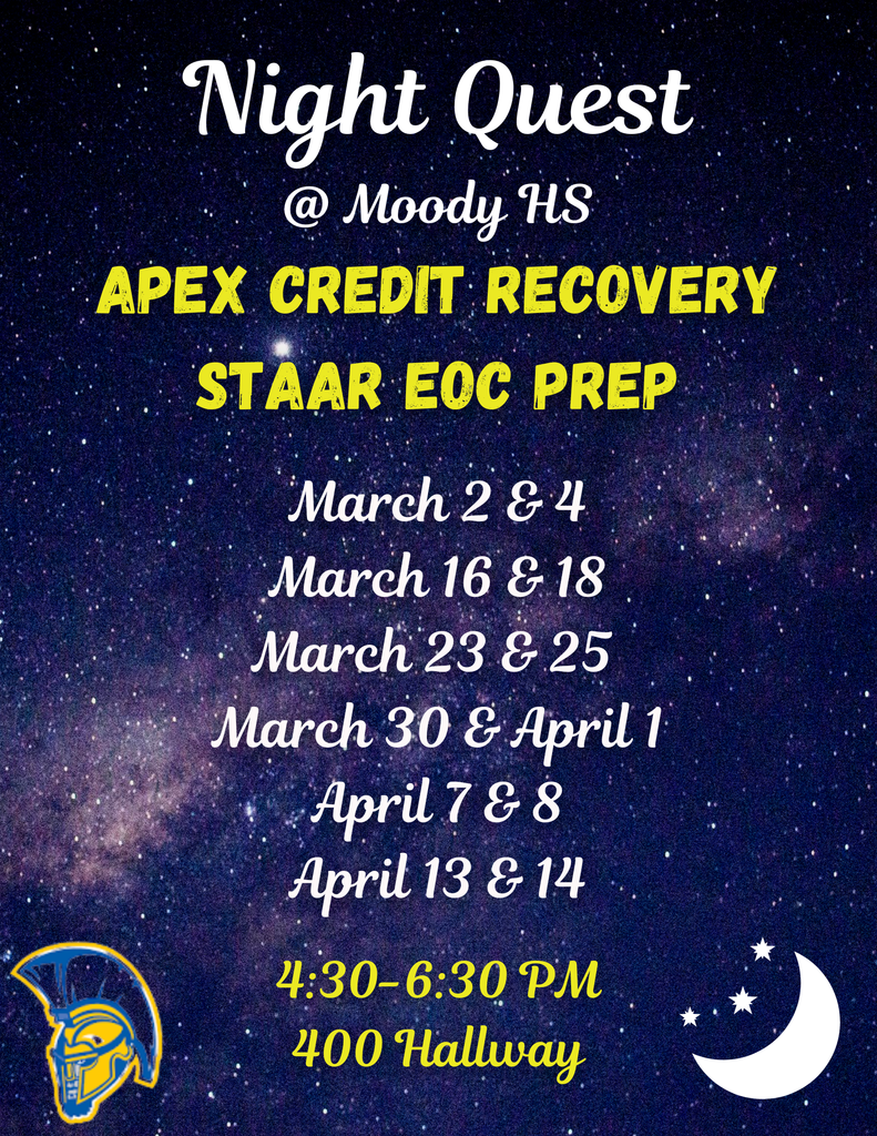 Moody HS - Night Quest Invitation