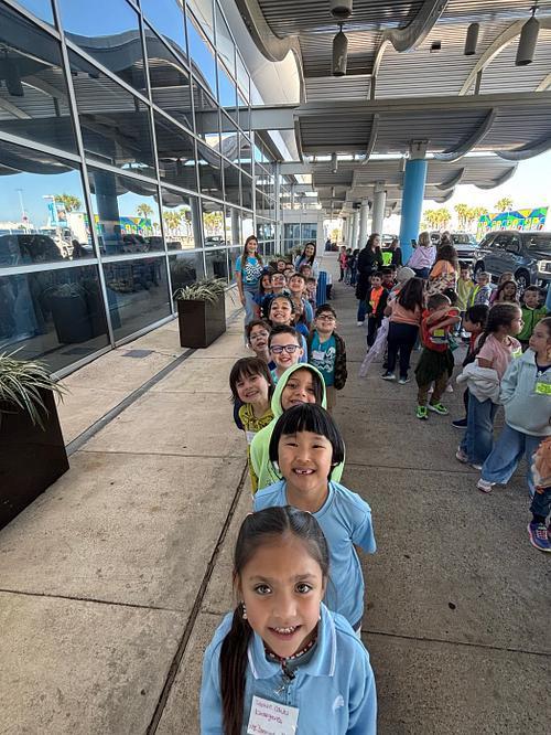 Mariners ready to begin the tour.