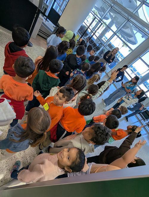 Mariners begin the tour of the CCIA