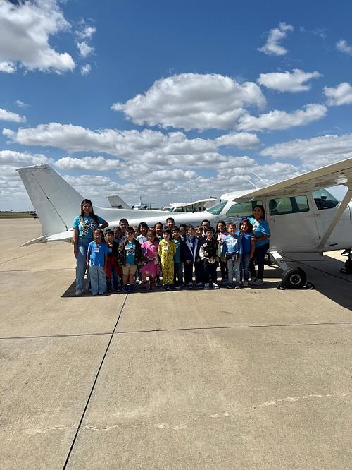 One of several plane models they were able to observe
