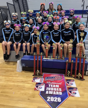 Mireles Sparkling Anchors Shine During Competition