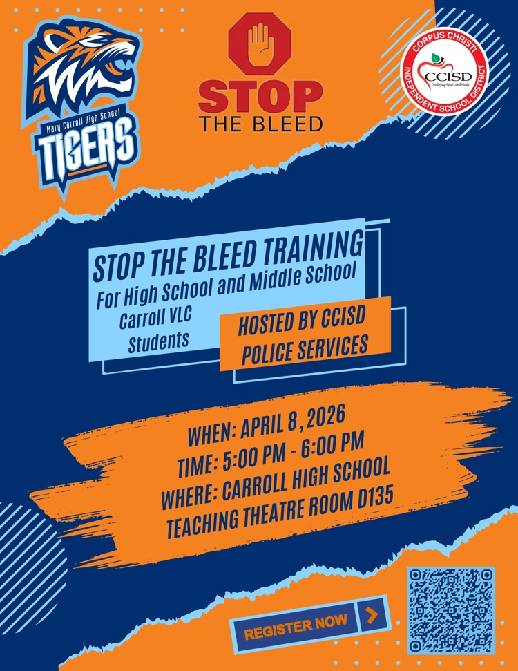 Stop the bleed on April 8th