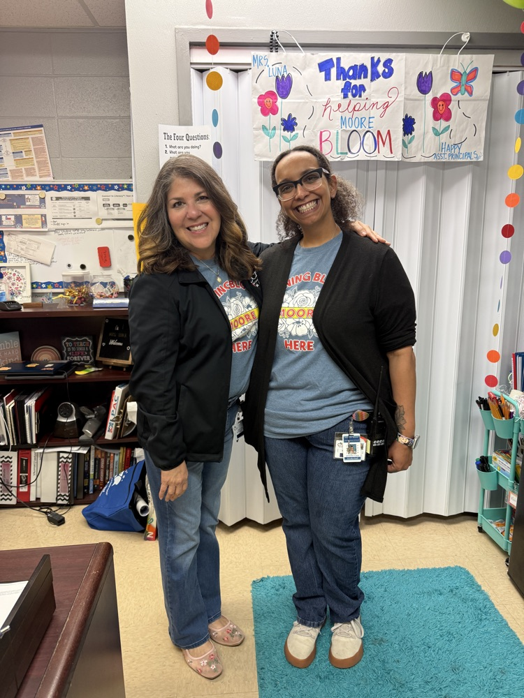 Twin Day in celebration of Assistant Principals Week!