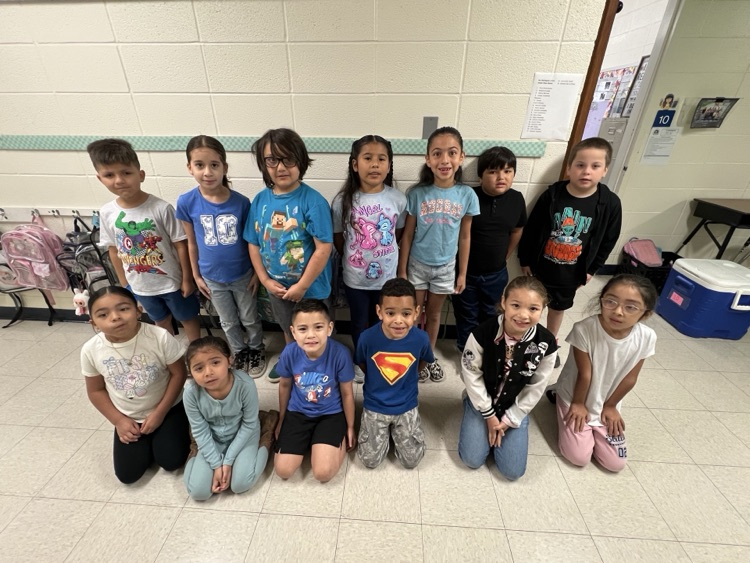  of AP week celebrating Mrs. Luna’s fav color blue 