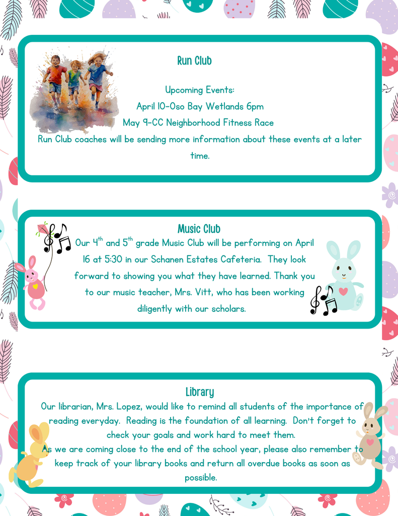 April Newsletter