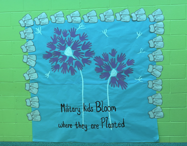 April is the Month of the Military Child. 