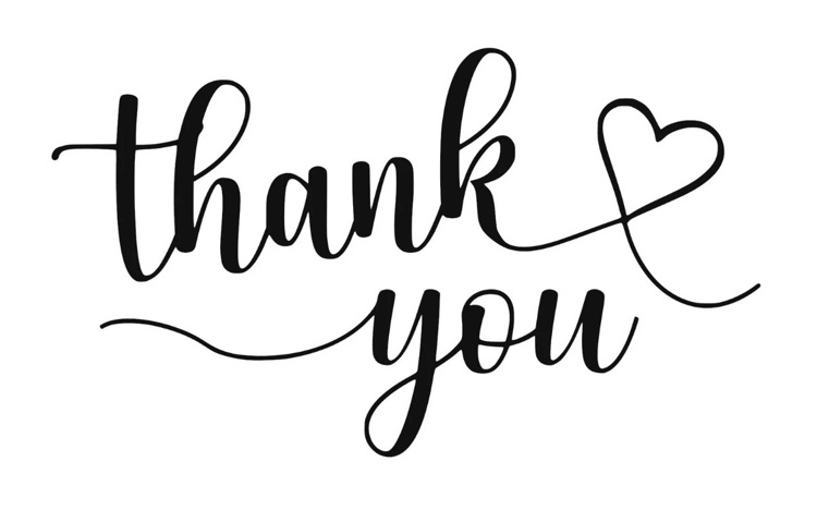 thank you note from AP Luna 