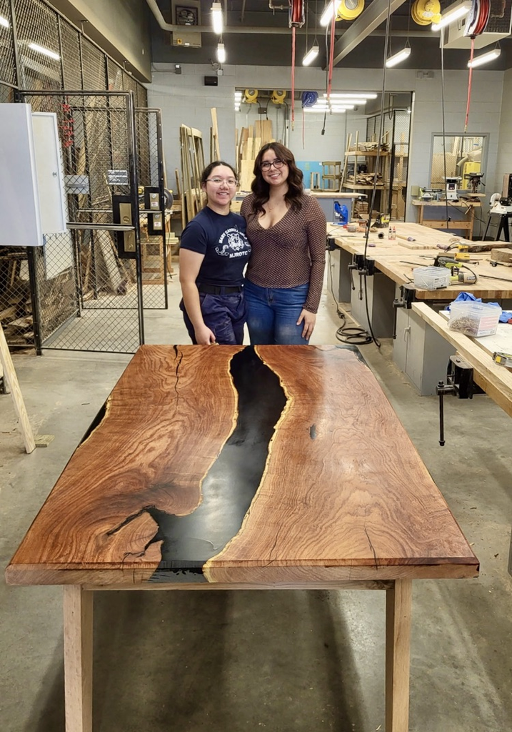 Students celebrating SkillsUSA victories with awards and smiles.