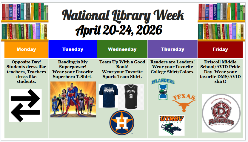 National Library Week April 20-24, 2026
