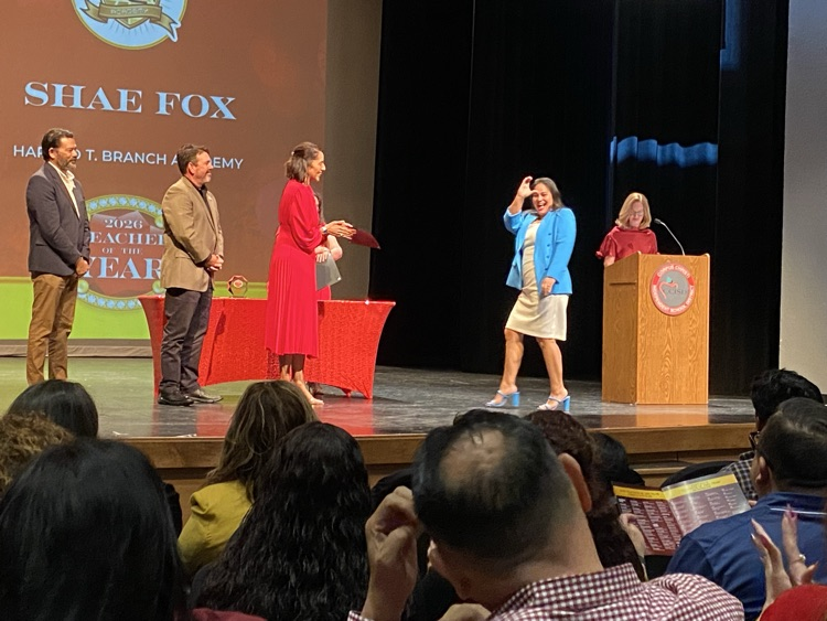 🔥🐅 BIG W FOR CARROLL 🐅🔥  Shoutout to Desiree Rodriguez — our Teacher of the Year 👏✨  Doing it for the kids. Doing it for Carroll. 😤💙  #CarrollPride #TPND #TeacherOfTheYear